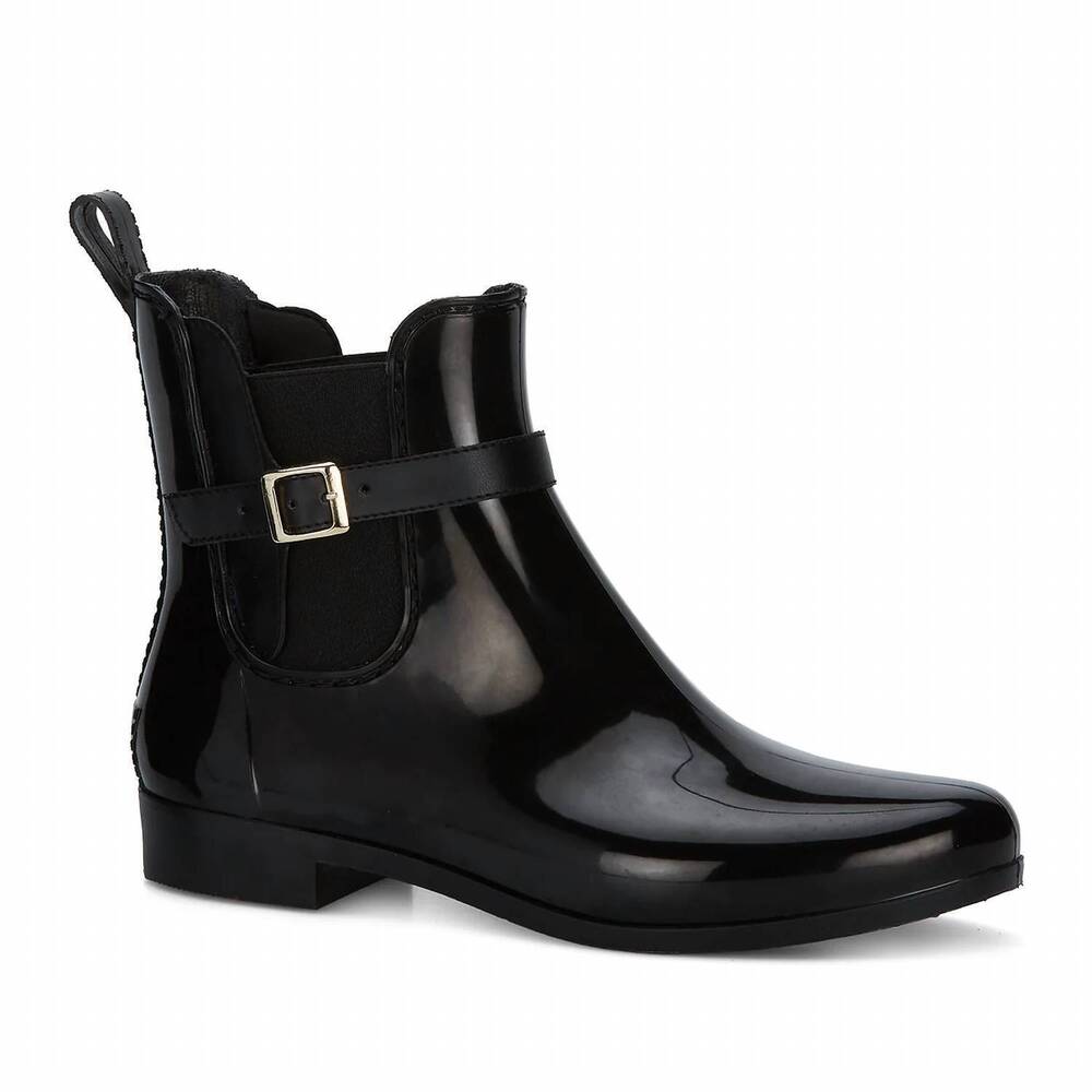 NEW ANDREA women's rain boots in black